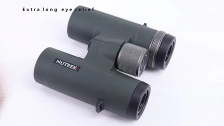 Binocolo impermeabile per cannocchiale sportivo da caccia in vetro ED 8X42 Nutrek Optics